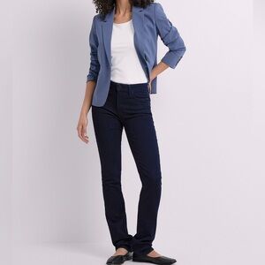 PAIGE Hoxton Dark Mid Rise Straight Jeans Size 27